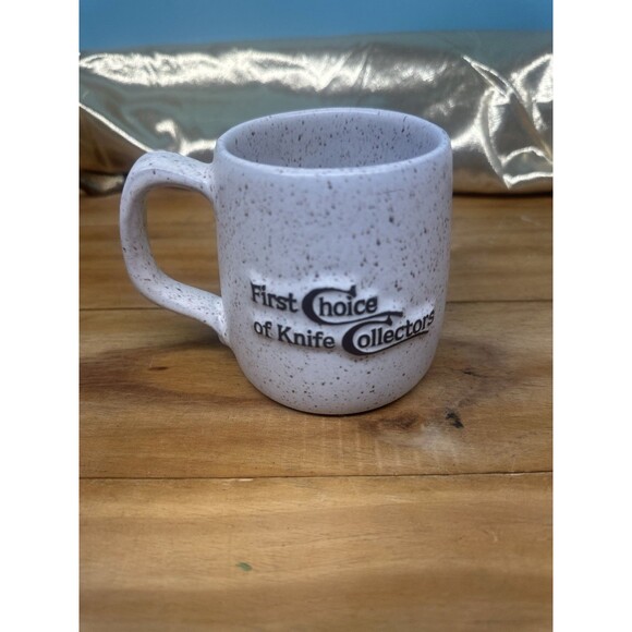 Case XX Coffee Mug Cup Speckled First Choice of Knife Collectors Onion River - Picture 5 of 5